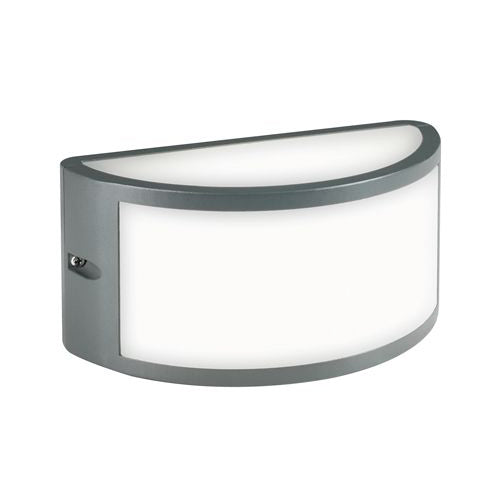 sconto Applique da Esterno a LED 10W a Mezza Luna Sovil Petit Grigio