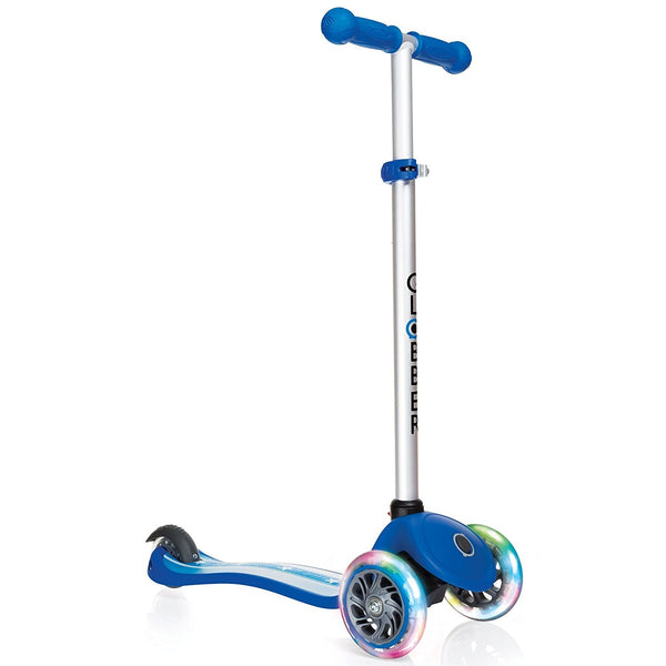sconto Monopattino a 3 Ruote a LED 3 Altezze Max 50Kg Globber PRIMO Fantasy Lights Up Stelle Azzurro