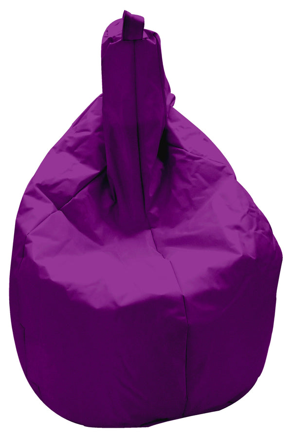 sconto Poltrona a Sacco Pouf in Nylon Viola Avalli