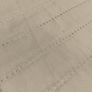 Copridivano Trapuntato con Penisola Destra Seduta in Microfibra Tortora Varie Misure