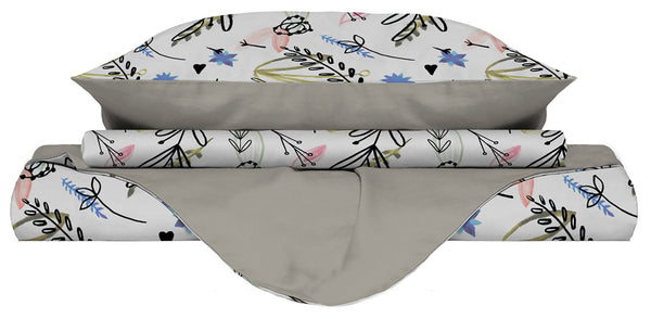 acquista Copripiumino Double Face con Federe Stampato Provenza