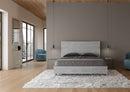 Letto Matrimoniale Testata Dritta New Egos Cemento Varie Misure