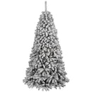 Albero di Natale Innevato Danubio 240 cm 1808 Rami Super Folto Effetto Neve Reale