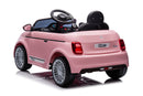 Macchina Elettrica per Bambini Licenza Fiat 500 12V Rosa