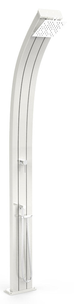 Doccia Solare da Giardino Temporizzatore e Doccetta Arkema Spring Top Line Perla Bianca acquista