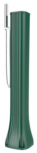 Mini Doccia Solare da Giardino Lavapiedi Miscelatore e Doccetta Mobile Arkema Happy Go Verde