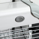 Zanzariera Elettrica 2 Lampade 20W in ABS e Metallo Bianca