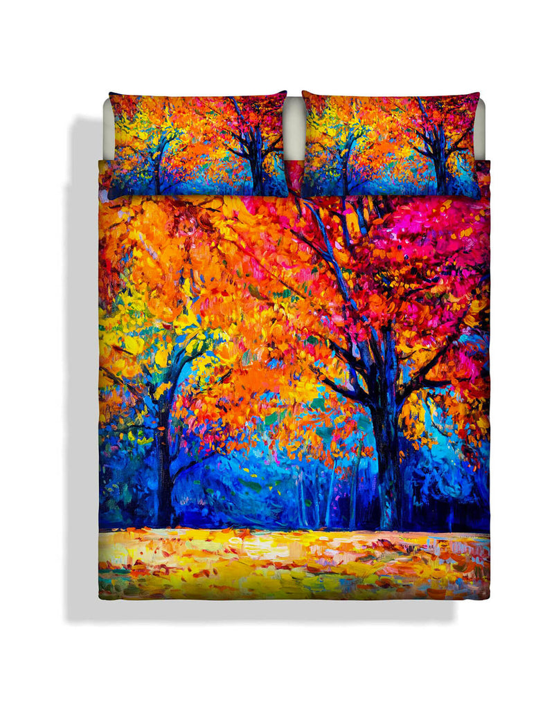 Set Lenzuola Matrimoniale Sopra e Federe in Cotone con Stampa