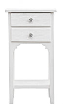 Mobiletto Blanc 2 Cassetti in Legno