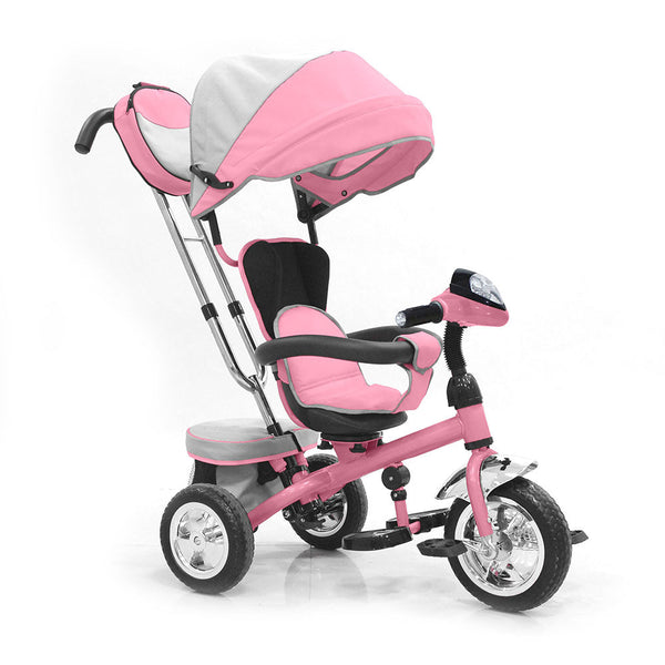 prezzo Triciclo Swing Deluxe Rosa con Sedile Girevole per Bambini