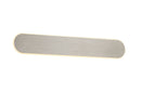 Applique da Interno a LED in Metallo Nickel Opaco