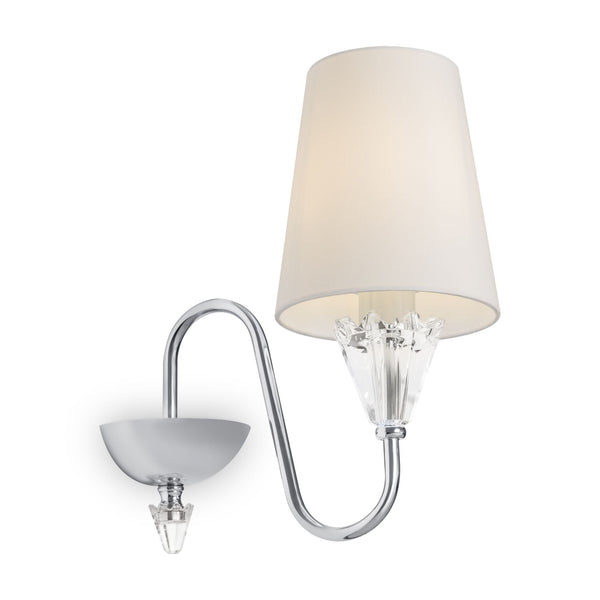 sconto Lampada da parete Modern in Metallo Florero Cromo