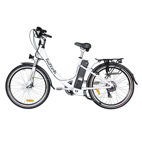 prezzo Bicicletta Elettrica a Pedalata Assistita 26" 250W 10Ah Luftek 212 ST Bianca