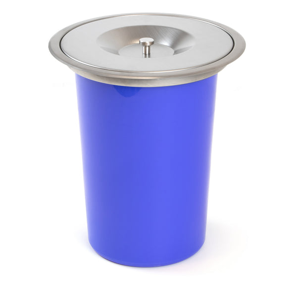 sconto Pattumiera da Incasso Recycle per Piano Cucina Litri Acciaio Inossidabile Emuca