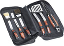 Set 6 Utensili per Barbecue in Acciaio Inox Alexander Deluxe