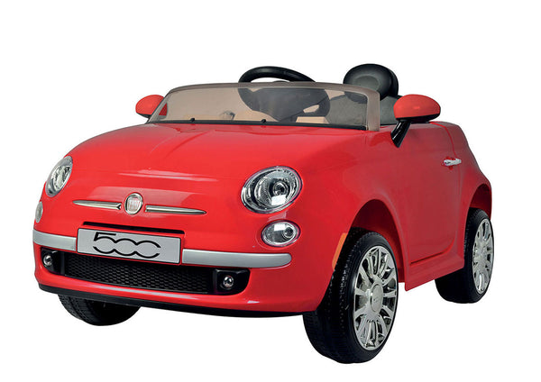sconto Macchina Elettrica per Bambini 12V con Licenza Fiat 500 Rossa