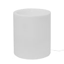 Vaso Luminoso da Esterno 35x42 cm In Polietilene Rose Led Bianco Neutro