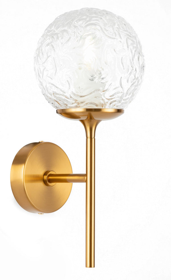 online Lampada da parete Modern in Metallo Ligero Ottone