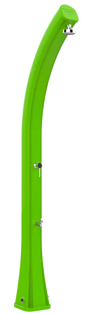 acquista Doccia Solare da Giardino 35L Miscelatore e Lavapiedi Arkema Happy XL Verde chiaro