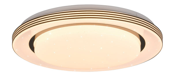 acquista Plafoniera da Interno a LED in Plastica Nero Opaco