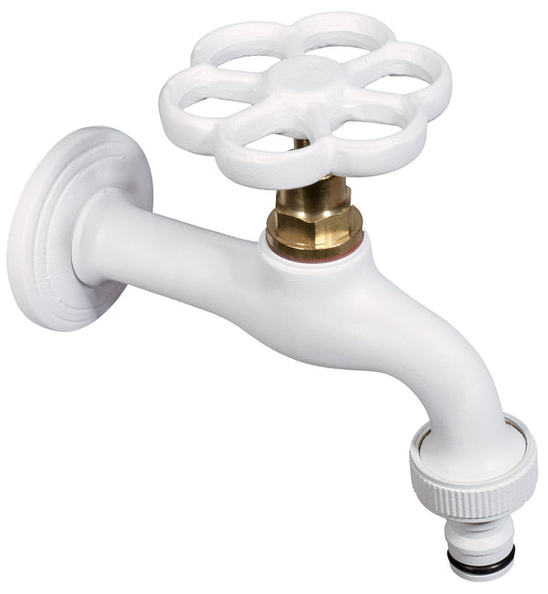 prezzo Rubinetto Colorato per Fontana da Giardino in Ottone Belfer RUB/024 Bianco
