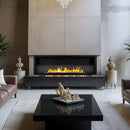 Camino a Bioetanolo da Incasso 120x15x40 cm Furore 120 Nero