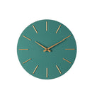Orologio da Parete  Ø40x5 cm in Legno TimeLine Verde