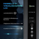 Frigo Portatile Elettrico a Compressore 35 Litri per Auto e Camion Grigio Scuro