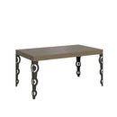 Tavolo Allungabile 160-244x80x77 cm Karamay Tortora  