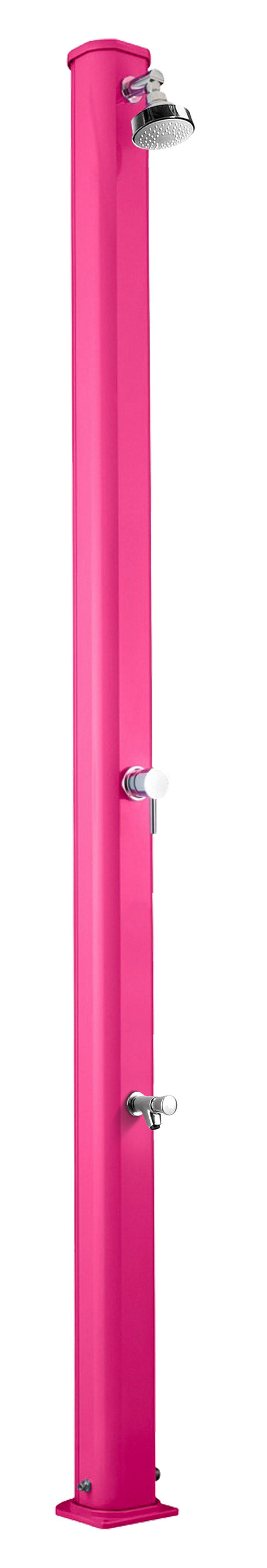 Doccia Solare da Giardino 25L Miscelatore e Lavapiedi Arkema Jolly S Fuxia acquista