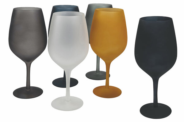 acquista Set 6 Calici in Vetro 550 ml Villa d'Este Home Tivoli Cala Dorada New