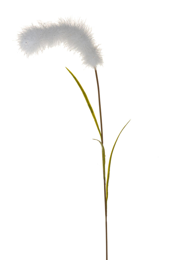 Set 6 Tralcio Artificiale con Piume Altezza 102 cm Bianco acquista