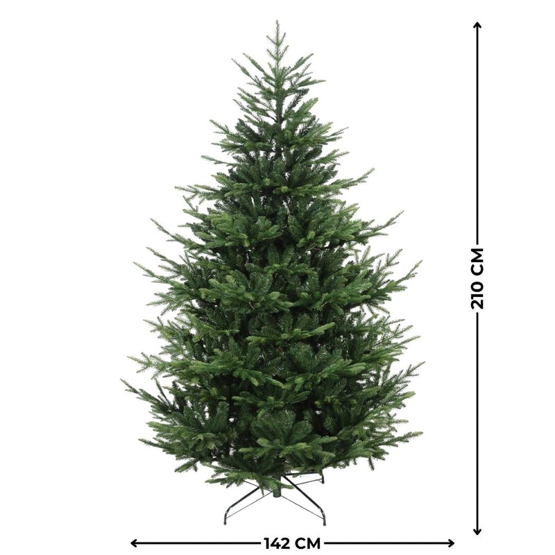 Albero di Natale Artificiale Giove Verde Varie Misure