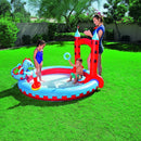 Piscina Castello Gonfiabile per Bambini 221x193x150 cm in Vinile Bestway 53037