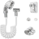 Doccetta per rubinetto lavandino portatile con tubo telescopico 1m e supporto