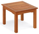 Tavolino 50x50x50 h cm in Legno di Acacia Marrone