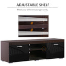 Mobile TV con Due Ante in Legno 140x40x44 cm 