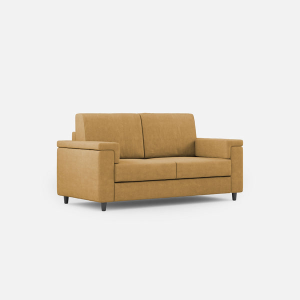 Divano 2 Posti 168x85x85 cm Marrak in Tessuto Ocra online
