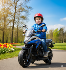 Moto Elettrica per Bambini 12V con Licenza Honda NC 750 Blu