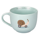 Tazza Ø11,5x9 cm in New Bone China VdE Tivoli 1996 Be Positive