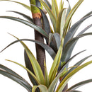 Pianta Artificiale Pianta di Dracena Composta da 3 Rami con Vaso H 180 cm