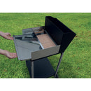 Barbecue Multiuso Legna Carbonella Gas Griglia in Acciaio Famur BK 8 Eco Gas
