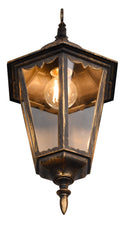 Applique da Esterno Attacco E27 in Alluminio Ruggine