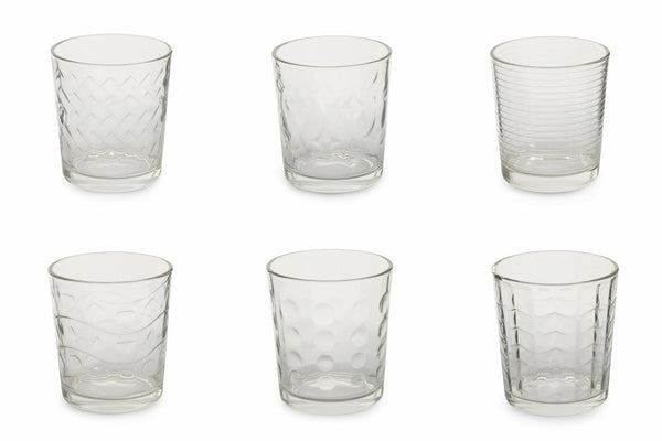 sconto Set 6 Bicchieri Ø8,9x10 cm in Vetro Villa d'Este Home Tivoli Clear Trasparenti