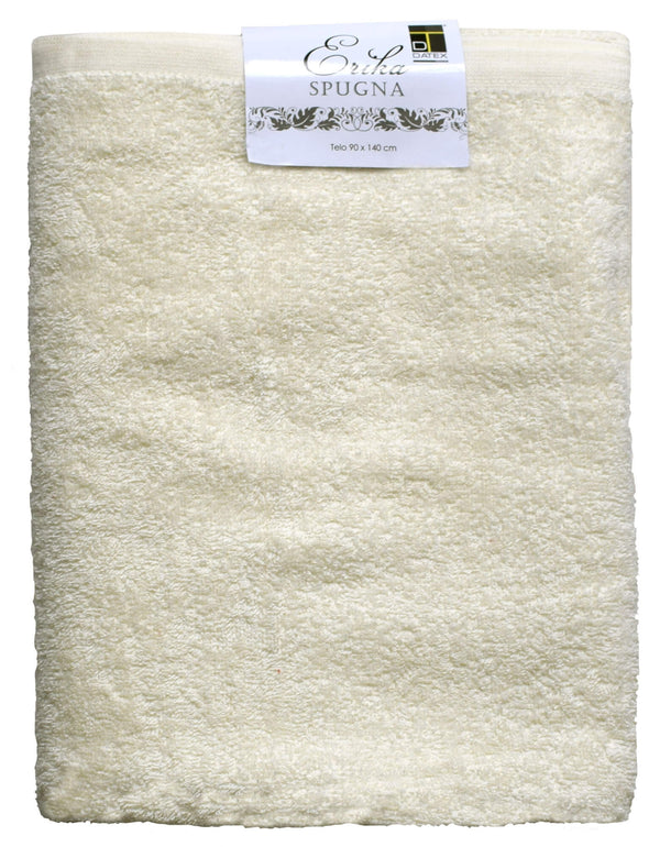 Telo in Spugna 90x140 cm Crema sconto