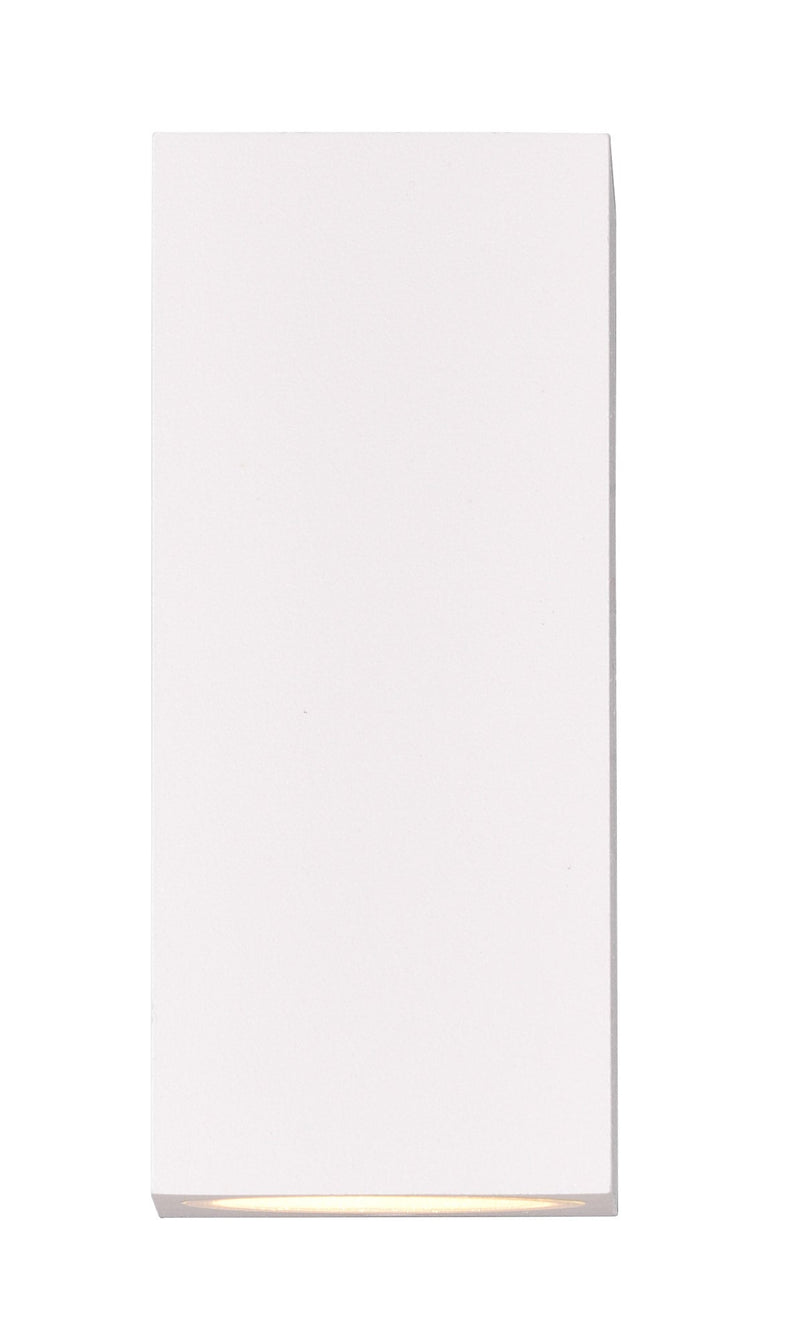 Applique da Esterno Attacco GU10 in Alluminio Pressofuso Bianco Opaco