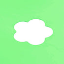 Fioriera Orto Rialzato da Giardino 57x57x80 cm in Metallo con Ruote Verde