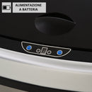 Pattumiera ad Apertura Automatica in Acciaio Inox con Sensore 58 Litri 
