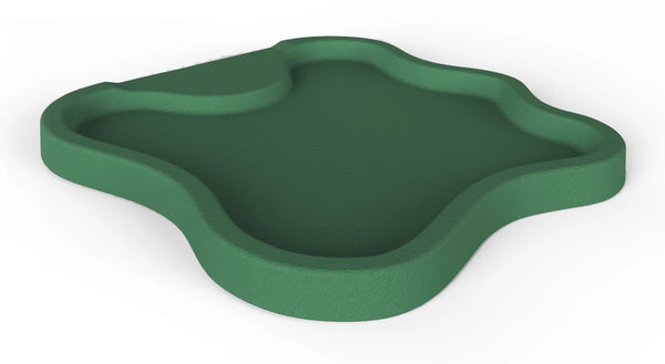 sconto Piatto Doccia da Esterno Giardino in Polietilene HD Arkema Lake Verde Scuro