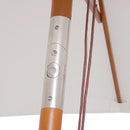 Ombrellone da Giardino 2x1,5 m Palo Ø38 mm in Legno Beige